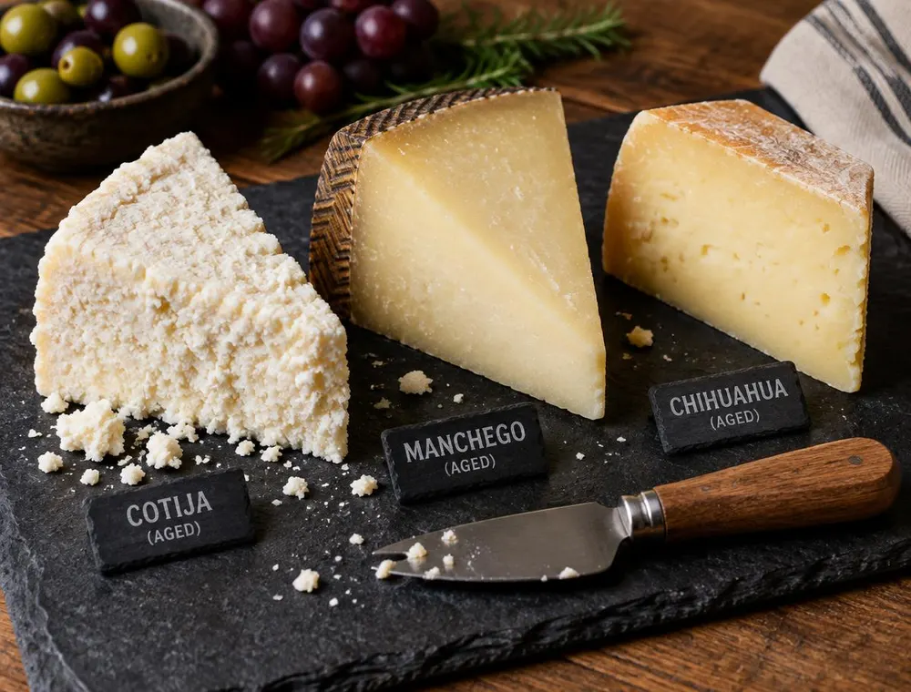 Queso cotija (fotografía ilustrativa)